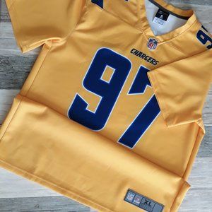 MEN'S T-SHIRT NFL FOOTBALL CHARGERS TEAM /PLAYER JOEY BOSA # 97/ SIZE XL